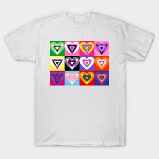 Pride hearts T-Shirt